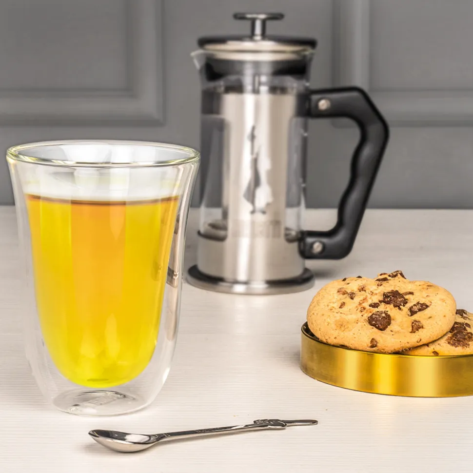 Koffie- en Theeglas Bialetti Firenze 300 ml (Set van 2)