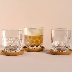 Koffieglas Leonardo Gocce 3 220ml (Set van 2)