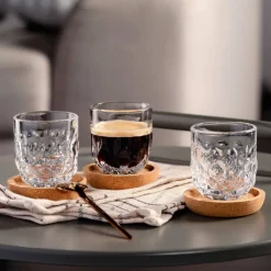Leonardo Koffieglas Gocce 2 60ml (Set van 2) Discount