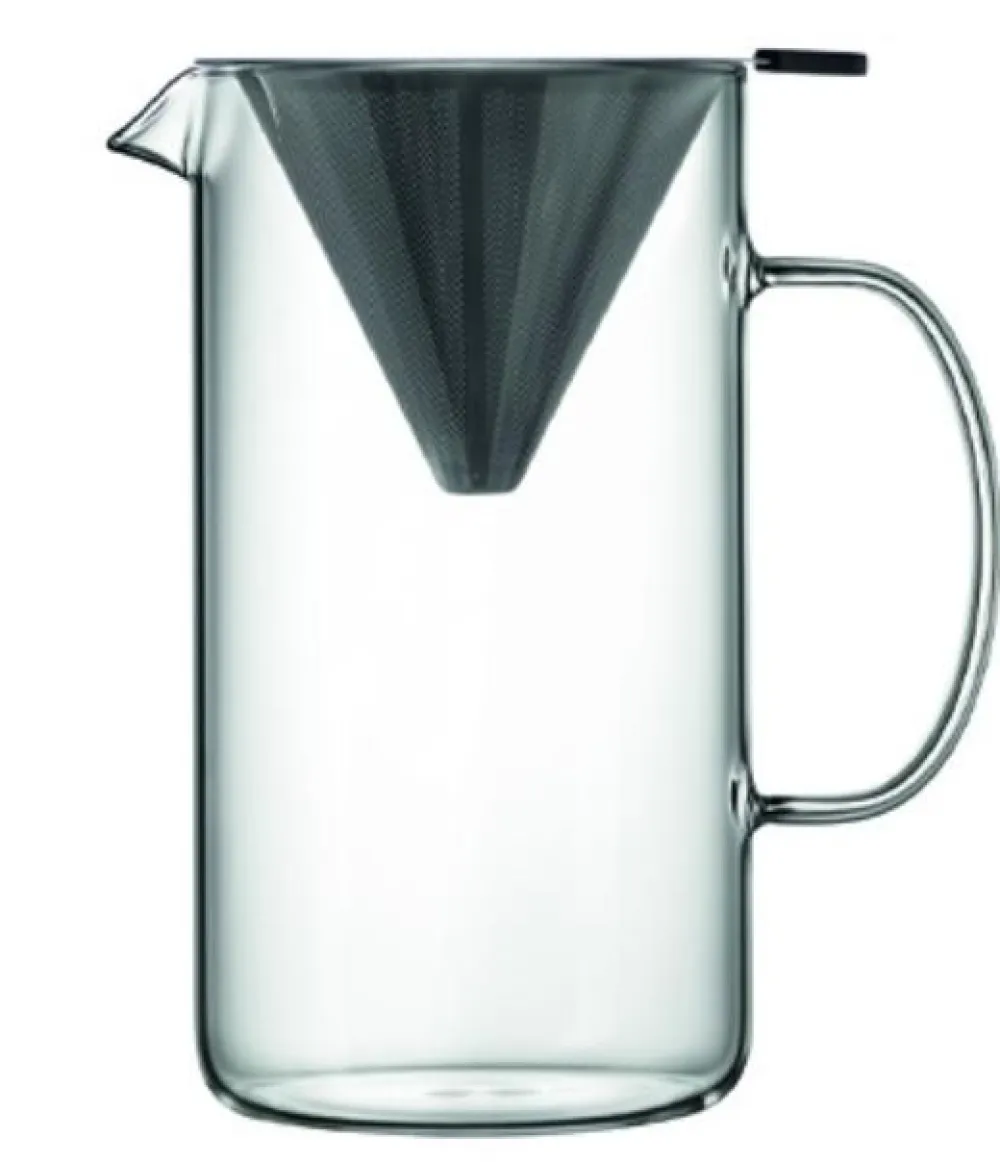 Luigi Bormioli Koffiekan Thermic Glass Drink & Design Sublime Met Filter Inzet 1,8 L Discount