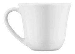 Alessi Koffiekop KU White Porcelain 200 ml (Set van 4) Online