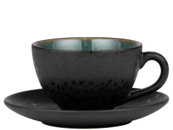 Koffiekop Bitz Gastro Black Green 220 ml (6-Delig)