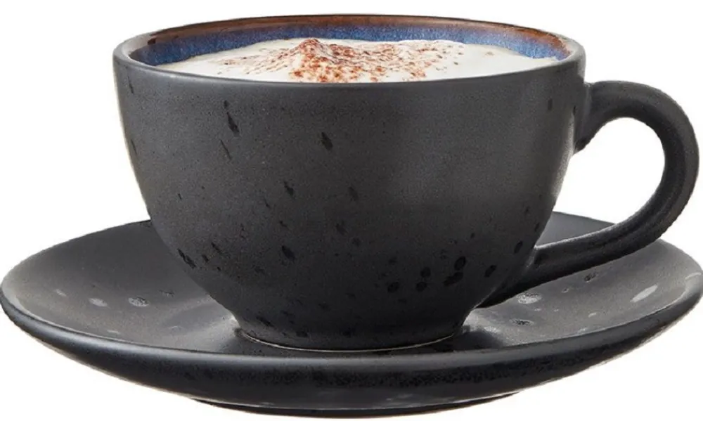 Bitz Koffiekop Zwart Donker 24 cl (4-Delig) Clearance