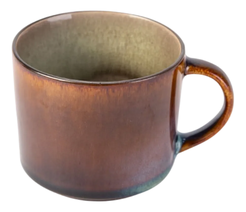 Koffiekop Cosy & Trendy Quintana Green 220 ml (Set van 6)