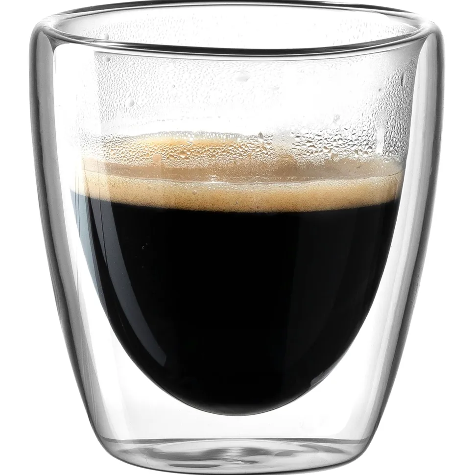 Koffiekop Espresso Leonardo DUO 100 ml (2-Delig) Glas