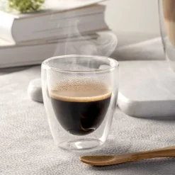 Koffiekop Espresso Leonardo DUO 100 ml (2-Delig) Glas