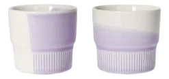 Koffiekop Marc O'Polo Moments Lila 280 ml (Set van 2)