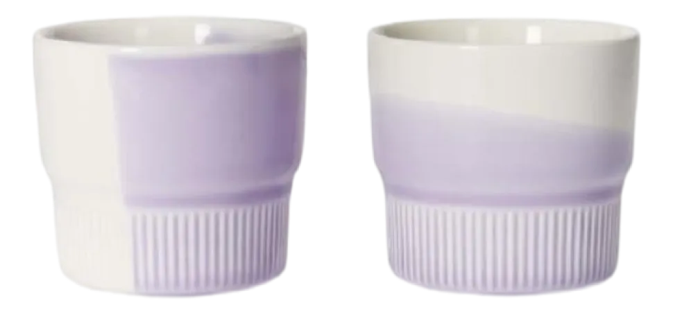 Koffiekop Marc O'Polo Moments Lila 280 ml (Set van 2)