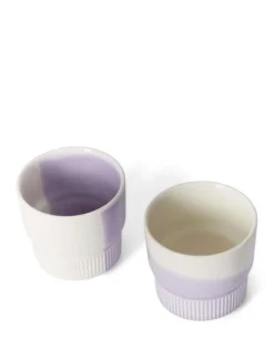 Koffiekop Marc O'Polo Moments Lila 280 ml (Set van 2)