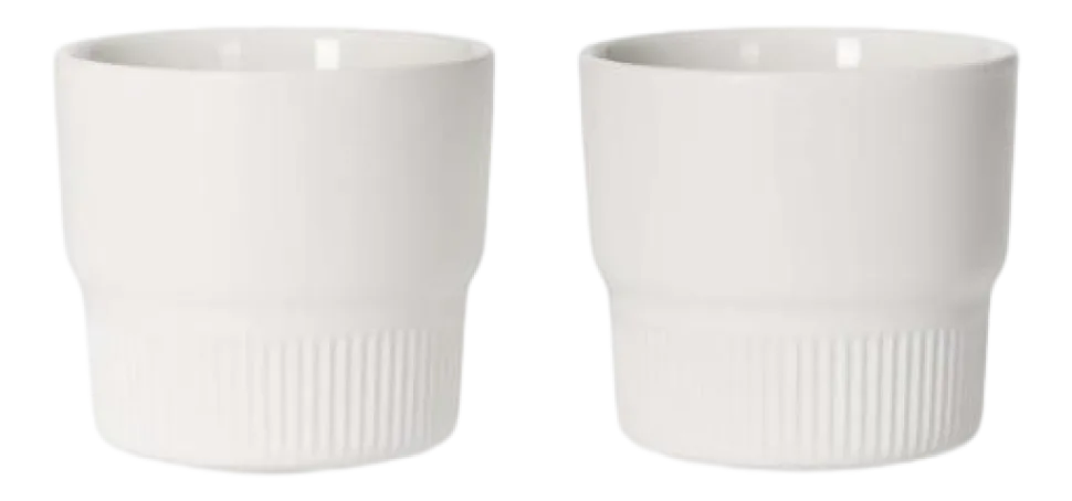 Koffiekop Marc O'Polo Moments Chalk White 280 ml (Set van 4)