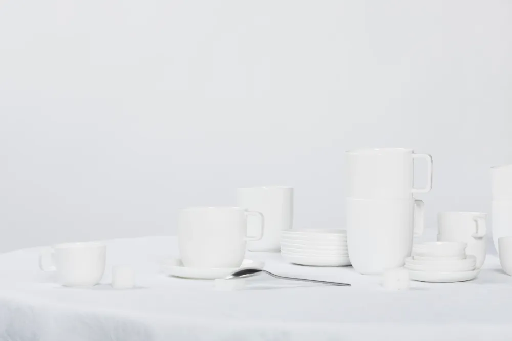 Serax Koffiekop met Handvat Base tableware by Piet Boon White 300 ml Clearance
