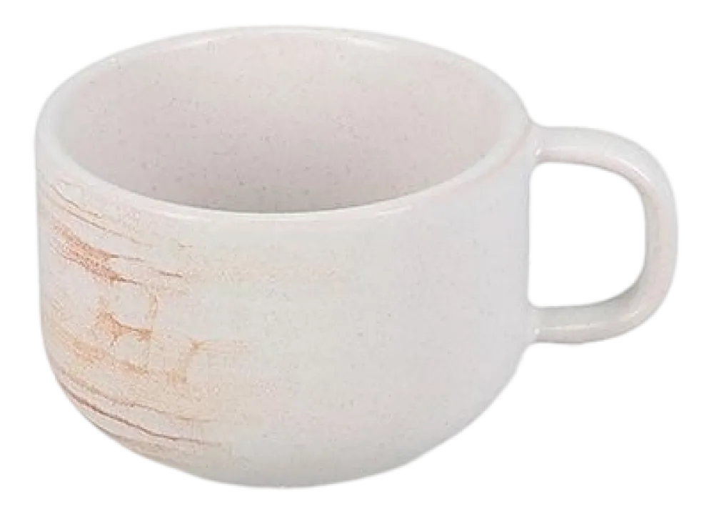 Salt & Pepper Koffiekop Aquarel Desert Beige 220 ml (Set van 4) Hot