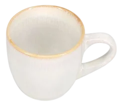 Salt & Pepper Koffiekop Artisan White 220 ml (Set van 4) Online