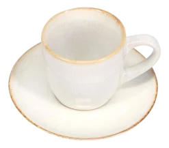 Salt & Pepper Koffiekop Artisan White 220 ml (Set van 4) Online