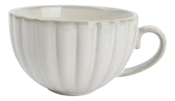 Salt & Pepper Koffiekop Lotus White 280 ml (Set van 4) Online