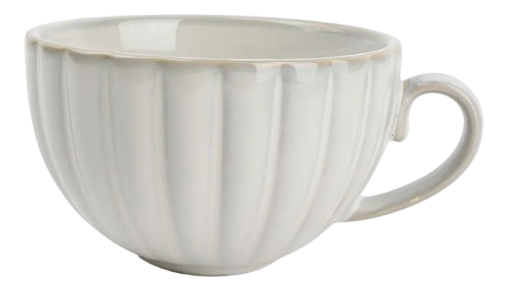 Salt & Pepper Koffiekop Lotus White 280 ml (Set van 4) Online