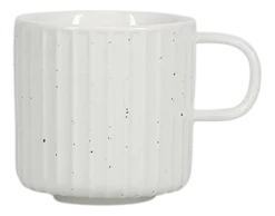 Koffiekop Salt & Pepper Ora Gloss White 205 ml (Set van 4)
