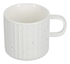 Koffiekop Salt & Pepper Ora Gloss White 205 ml (Set van 4)