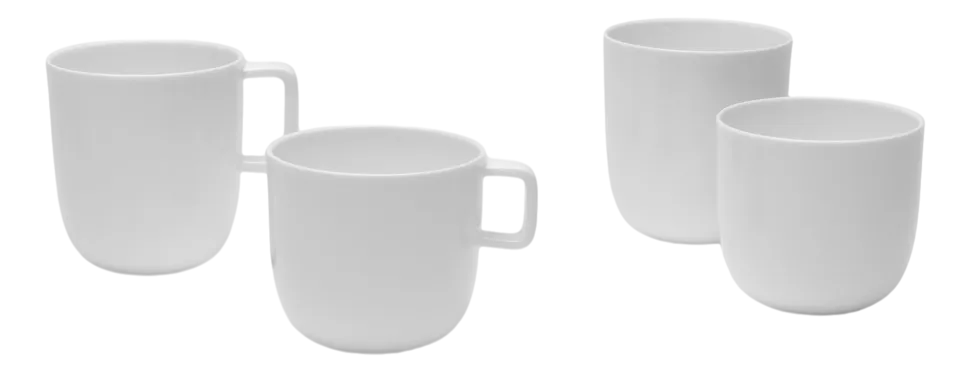 Koffiekop Serax Base Tableware By Piet Boon White Glazed 300 ml Small