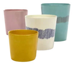 Koffiekop Serax Feast Tableware By Ottolenghi White Blue 250 ml