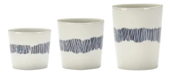 Koffiekop Serax Feast Tableware By Ottolenghi White Blue 250 ml