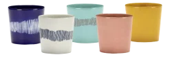 Serax Koffiekop Feast tableware by Ottolenghi Dark Blue White Stripes 250 ml Online