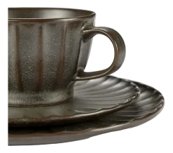 Koffiekop Serax Inku Tableware Green 150 ml