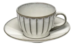 Koffiekop Serax Inku Tableware White 150 ml