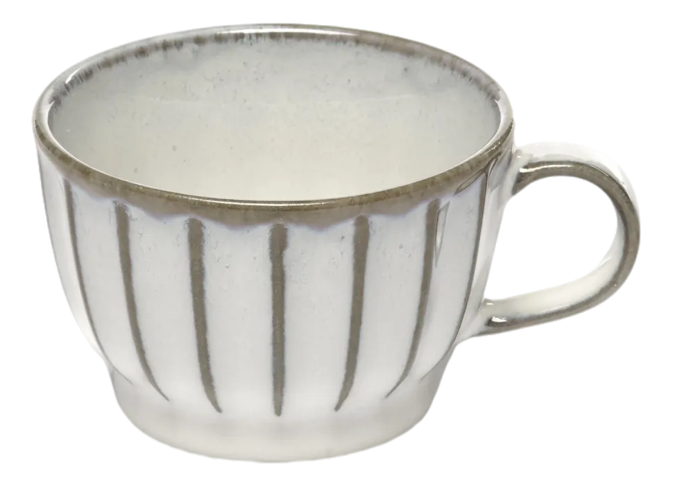 Koffiekop Serax Inku Tableware White 150 ml