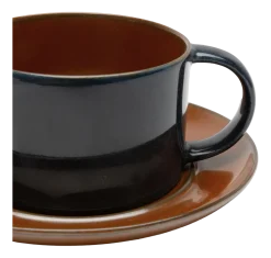 Koffiekop Serax Terres De Rêves Tableware By Anita Le Gr Dark Blue 190 ml