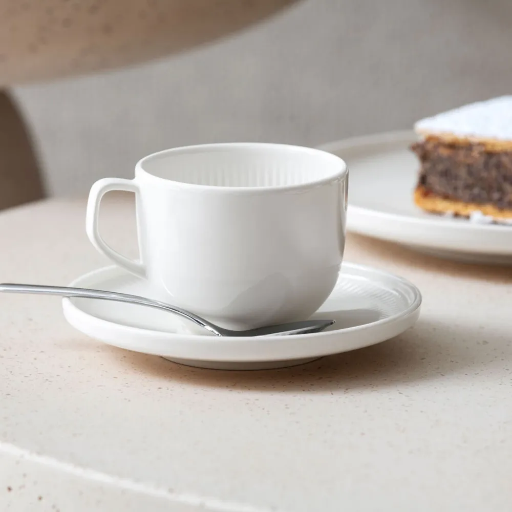 Villeroy & Boch Koffiekop Afina White 150 ml (6 delig) Hot