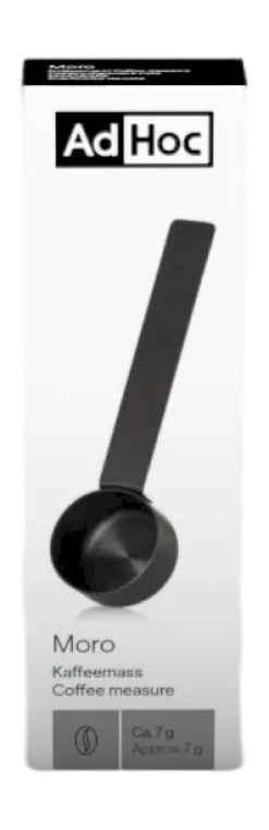Koffiemaatschep AdHoc Moro Black 14 cm