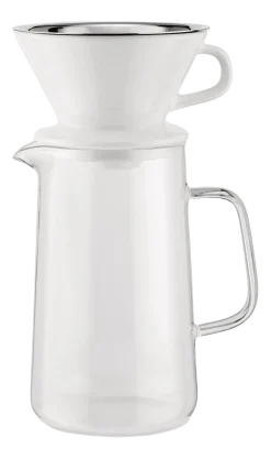 Alessi Koffiemaker Set Slow Coffee Porcelain (3-Delig) New