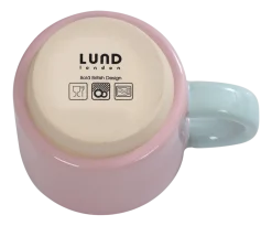 Lund Koffie Mok London Skittle Stapelbaar Pink & Mint