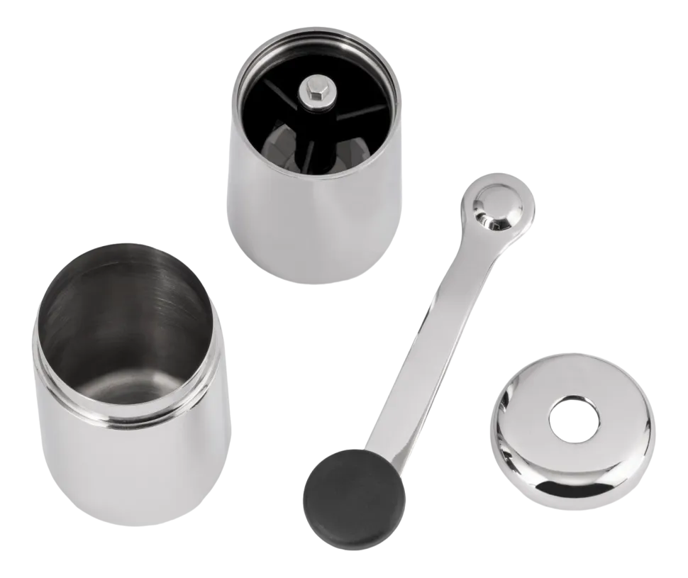 Koffiemolen Alessi Slow Coffee Stainless Steel