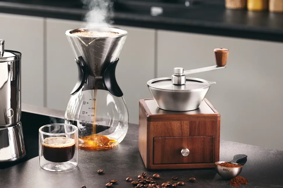Koffiemolen Gefu Giro Bruin