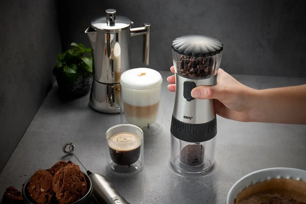 Gefu Koffiemolen Polve Zilver Hot