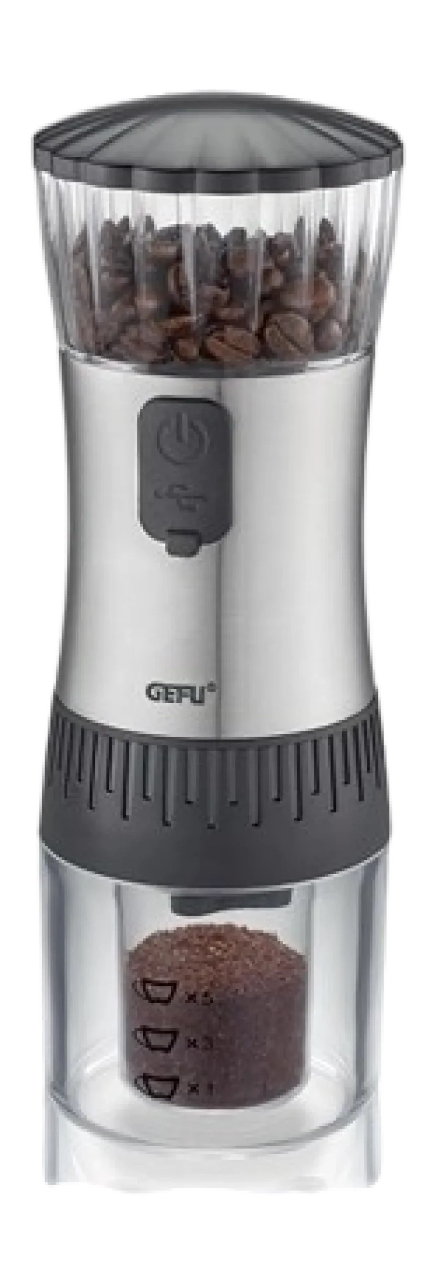 Gefu Koffiemolen Polve Zilver Hot