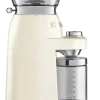 Koffiemolen Smeg CGF03CREU 50 Style Crème