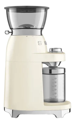 Koffiemolen Smeg CGF03CREU 50 Style Crème