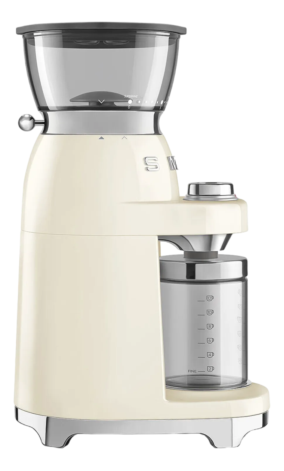 Koffiemolen Smeg CGF03CREU 50 Style Crème