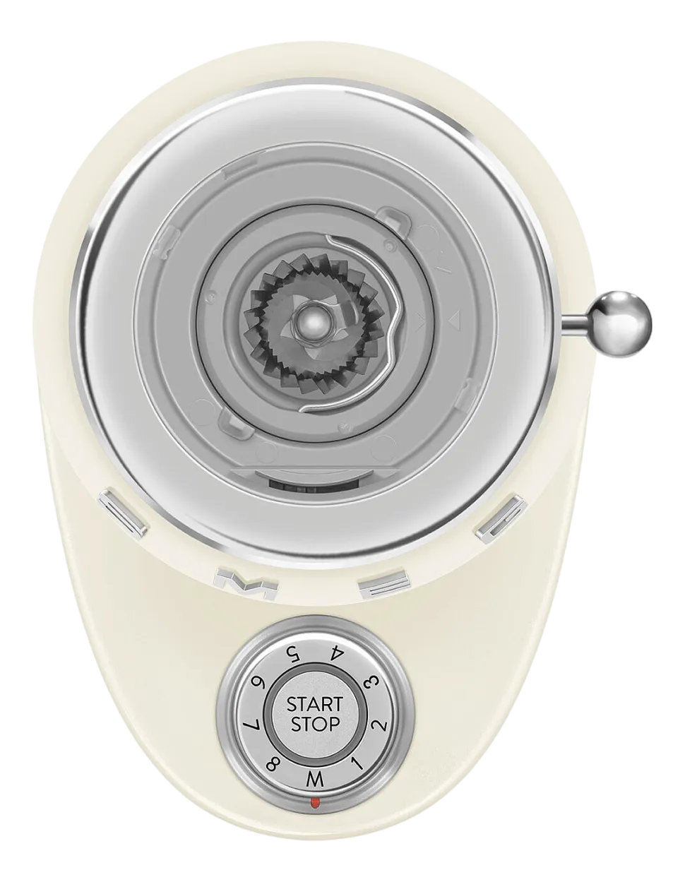 Koffiemolen Smeg CGF03CREU 50 Style Crème