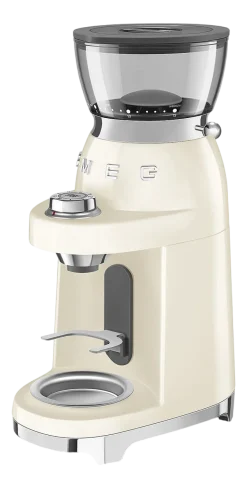 Koffiemolen Smeg CGF03CREU 50 Style Crème