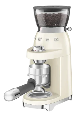 Koffiemolen Smeg CGF03CREU 50 Style Crème
