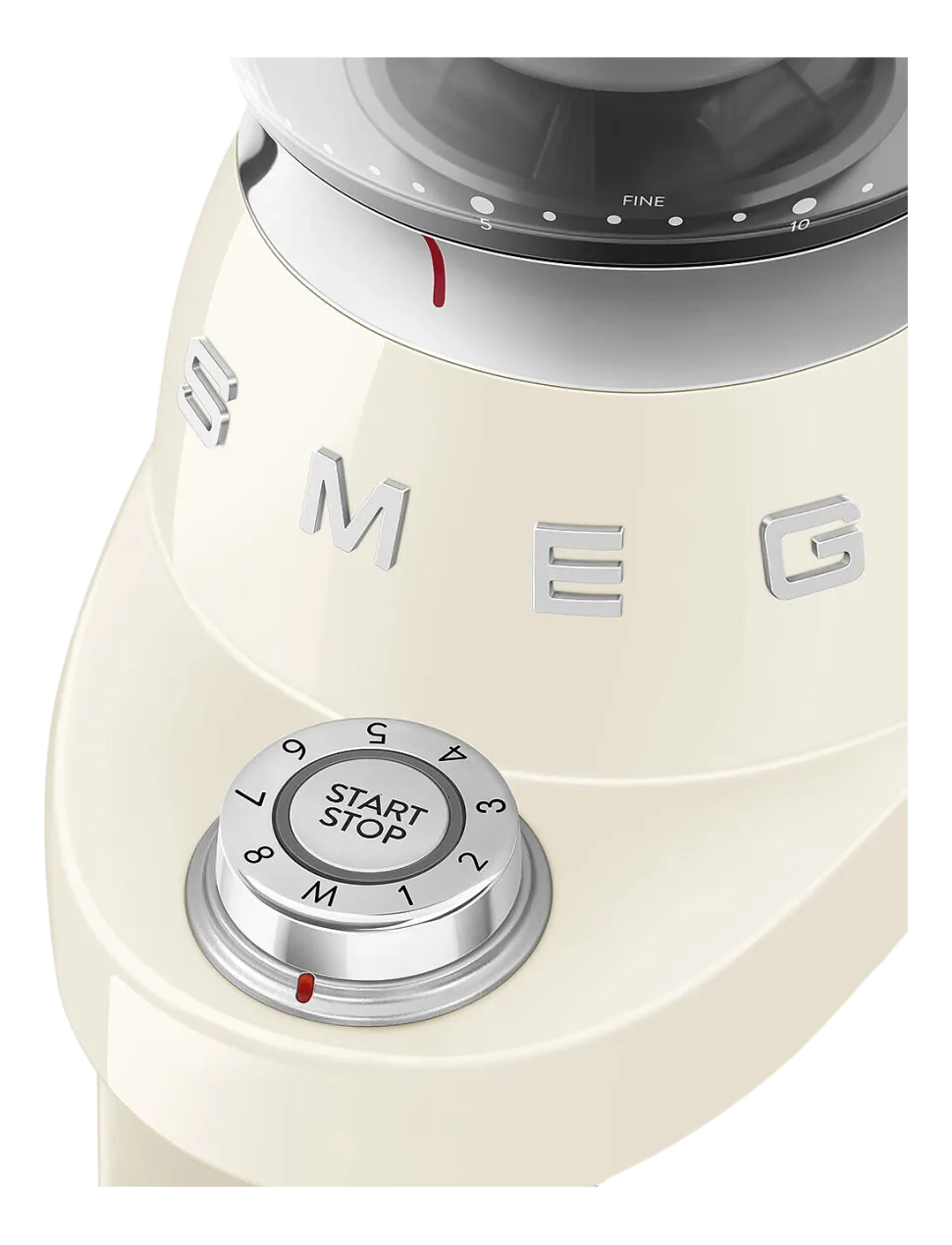 Koffiemolen Smeg CGF03CREU 50 Style Crème