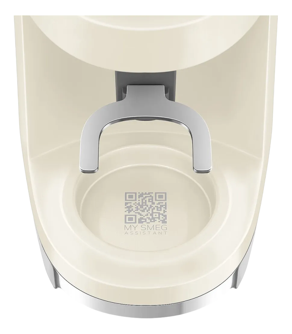 Koffiemolen Smeg CGF03CREU 50 Style Crème