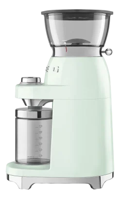 Koffiemolen Smeg CGF03PGEU 50 Style Watergroen