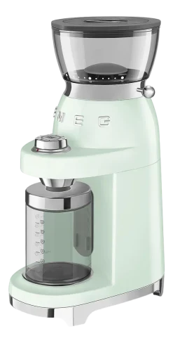 Koffiemolen Smeg CGF03PGEU 50 Style Watergroen