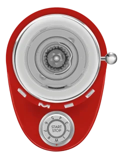 Koffiemolen Smeg CGF03RDEU 50 Style Rood