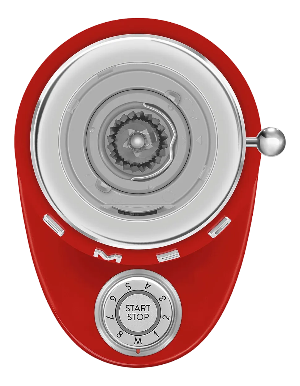 Koffiemolen Smeg CGF03RDEU 50 Style Rood